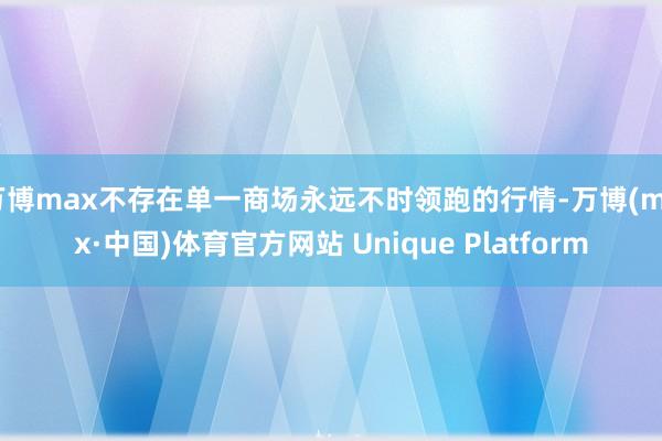 万博max不存在单一商场永远不时领跑的行情-万博(max·中国)体育官方网站 Unique Platform