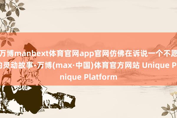 万博manbext体育官网app官网仿佛在诉说一个不愿千里默的灵动故事-万博(max·中国)体育官方网站 Unique Platform