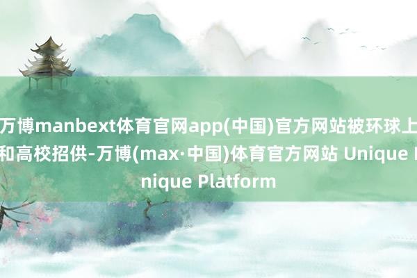 万博manbext体育官网app(中国)官方网站被环球上万家企业和高校招供-万博(max·中国)体育官方网站 Unique Platform
